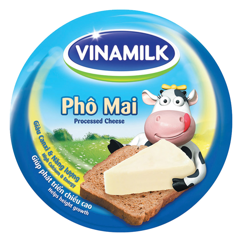 Phô mai Vinamilk hộp 120g (8 miếng)