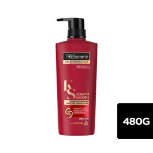 Dầu Gội Tresemme Keratin Smooth vào nếp mượt mà chai 480g